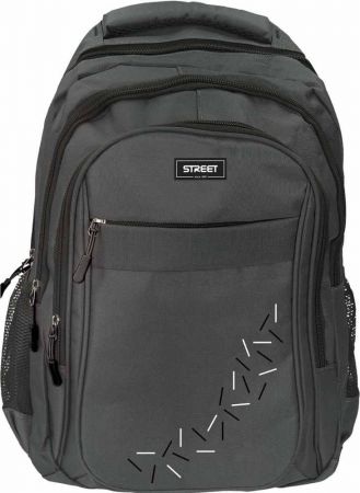 Studentský batoh Round Minimalistic Ash