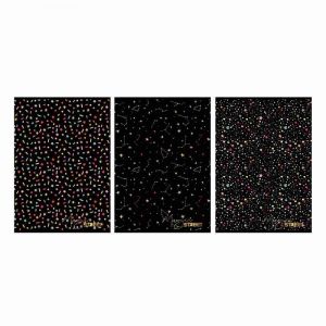Sešit A4 54 listů Black&Gold nelinkovaný