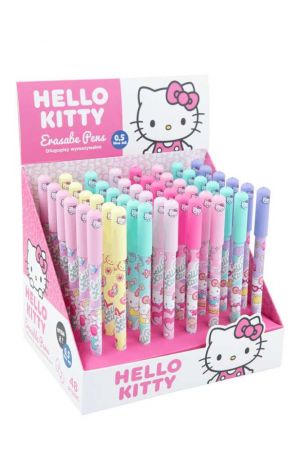 Gumovací pero Hello Kitty s víčkem