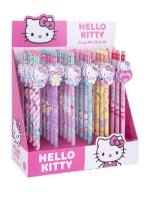 Tužka s gumou a figurkou Hello Kitty