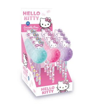 Gumovací pero Hello Kitty POM POM