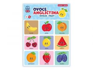 Pexeso Angličtina Fruit