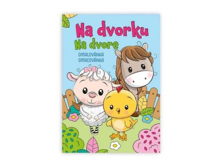 Omalovánky A5 Na dvorku