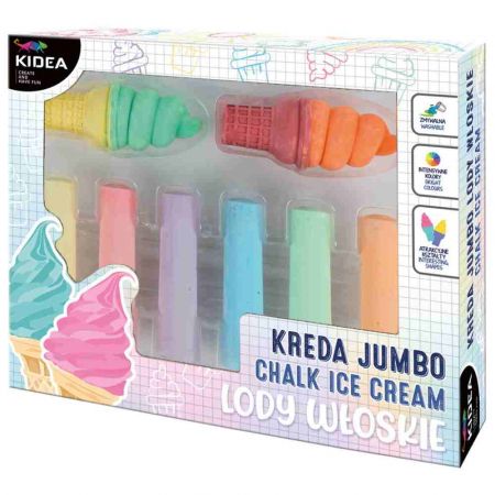 Chodníkové křídy - Zmrzlina 8 ks