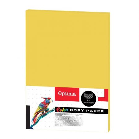 Xeropapír OPTIMA 80g A4 100l citronově žlutý