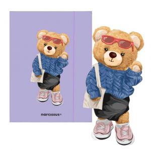 Desky s gumou A4 Teddies