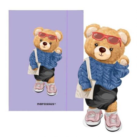 Desky s gumou A4 Teddies