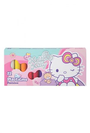 Plastelína 12 barev Hello Kitty