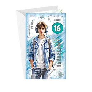 ARGUS Přání pro děti s výběrem roků - Teenager 17-6078c