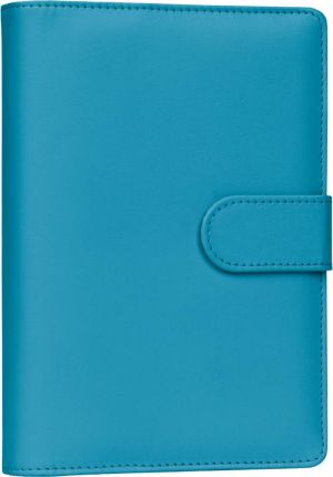 Diář týdenní kroužkový Refill s vyměnitelnými listy 2027, tyrkysový, 12,5cm x 19cm, PGD-37