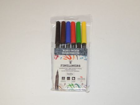 KOH-I-NOOR Souprava popisovačů fine liner 7021 6