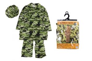 Set karneval - voják 110-120 cm W036026