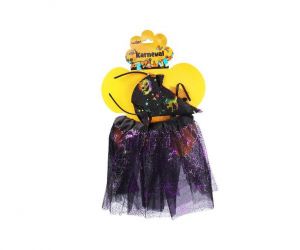 Set karneval - čarodějnice/klobouk W026087