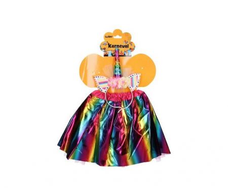 Set karneval - jednorožec barevný W026066