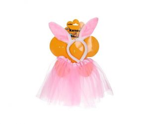 Set karneval - zajíček růžový W026065