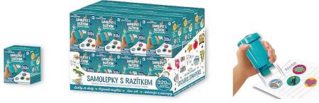 Samolepky s razítkem Roztomilí mazlíčci A384