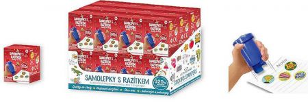 Samolepky s razítkem Zpátky do školy A383
