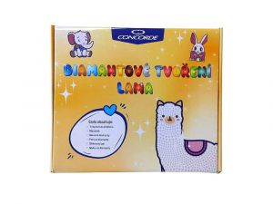 Diamantové tvoření Lama A3271