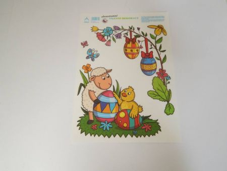 Okenní folie rohové - beránek