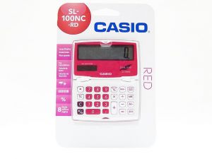 Kalkulačka CASIO SL100NC RD