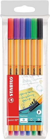 STABILO point 88 6ks sada 88/6