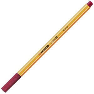 STABILO point 88 tmavě červená 88/50
