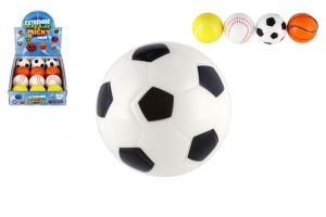 Míček extrémně skákací sportovní pěnový 6cm 4 druhy v sáčku