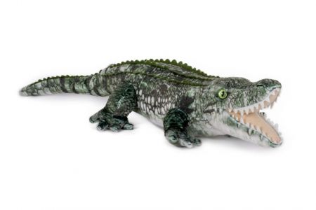 Krokodýl plyšový 45x13cm 0m+