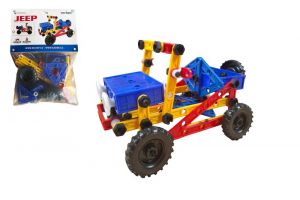 Stavebnice Variant Mini Jeep v sáčku 22x37cm