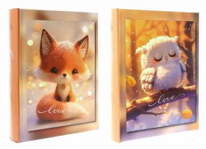 Fotoalbum 10×15/300/2S, na 2 fotografie na stránku, motiv Love Cute
