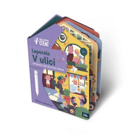 ALBI Kouzelné čtení Kniha Leporelo V ulici