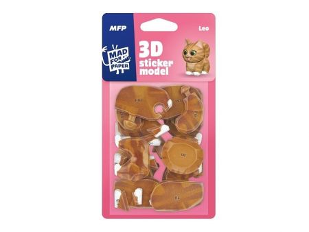 3D Sticker Model Leo