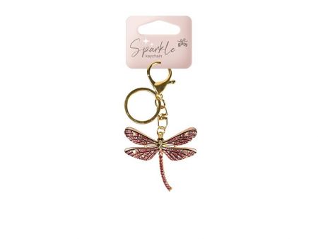 Gifty - Přívěsek Sparkle - Vážka pink