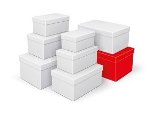 Krabice vánoční D-L017-J 37x27x11cm