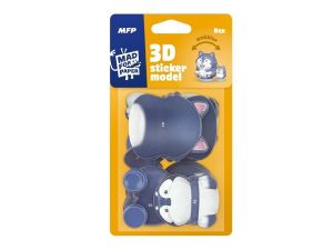 3D Sticker Model wobbler Rex