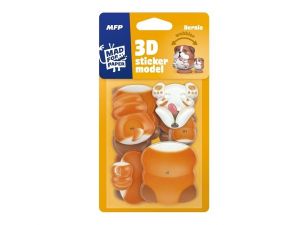 3D Sticker Model wobbler  Bernie