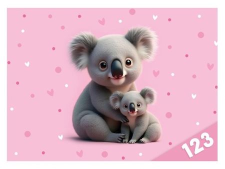 Desky na číslice Koala