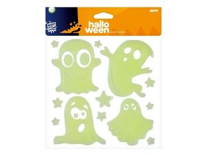 Samolepky Halloween gelové svítící mix
