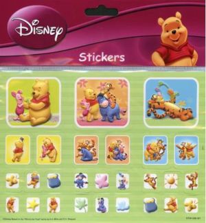 CANPOL-Samolepka Disney,,B" 3D Winnie EAN:5902814358955B