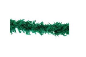 Boa 180cm tmavé zelená 60g (tmavé zelená boa)