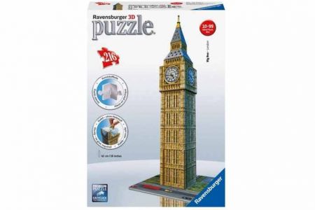 Puzzle 3D Big Ben 216 dílků