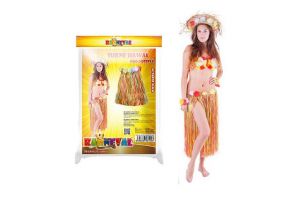 Sukně Hawaii dospělá 72cm barevná