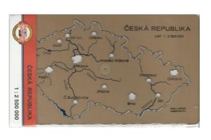 KOH-I-NOOR Šablona Česká republika 703091 kouřová