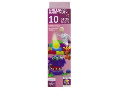 KOH-I-NOOR Plastelína - souprava hmoty modelovací STOP BACTERIA