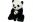 Plyšová panda s mládětem, 27 cm