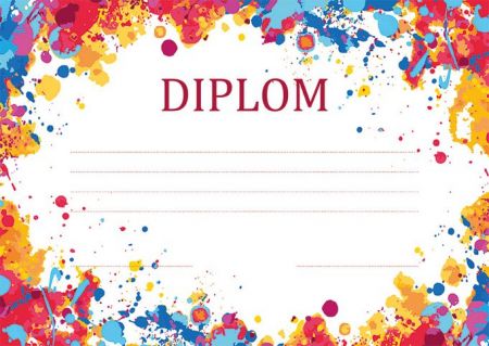 Diplom A4 - Barvy / BD144 / Baloušek tisk