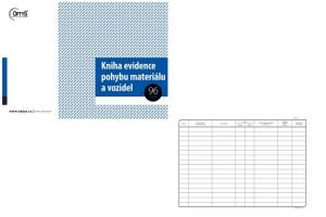Kniha evidence pohybu materiálu, A4, 96 listů, OPTYS 1244
