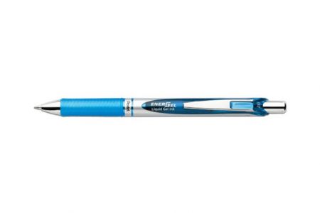 Pentel Energel mačkací 0,7mm modrý