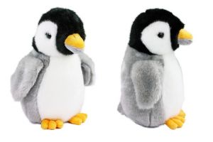 Plyšový tučňák stojící, 20 cm