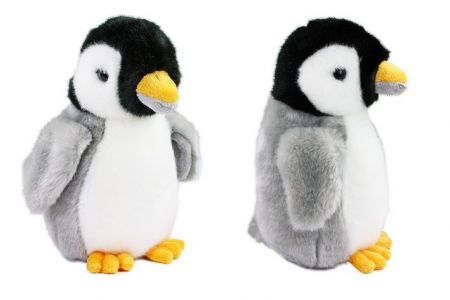 Plyšový tučňák stojící, 20 cm